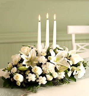 Denville Florist | Classic White Setting