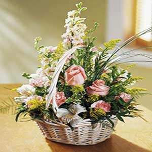 Denville Florist | Larkspur Basket