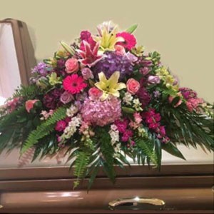 Denville Florist | Bright Casket Spray